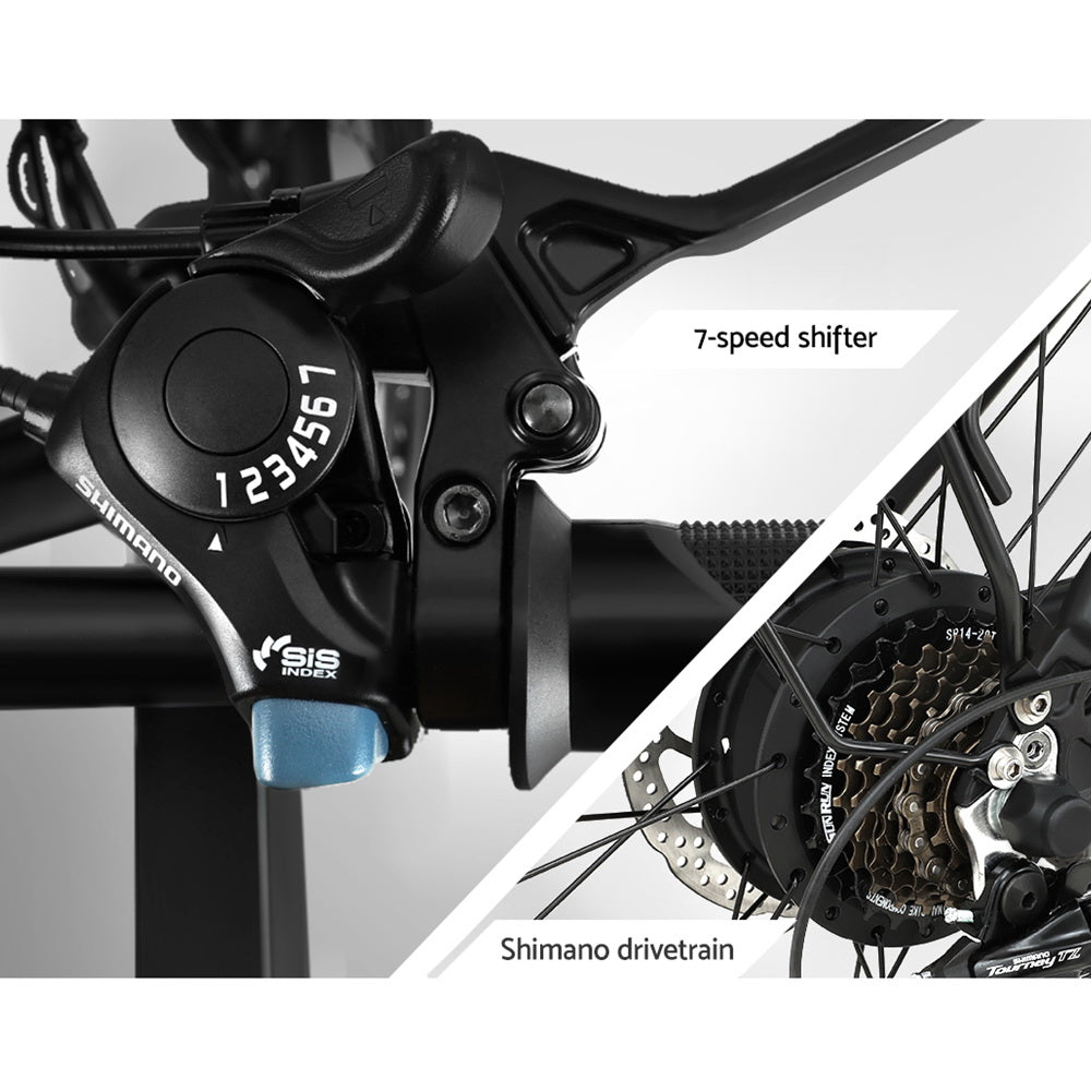 Phoenix Folding 20" Electric Bike Urban Bicycle eBike Removable Battery