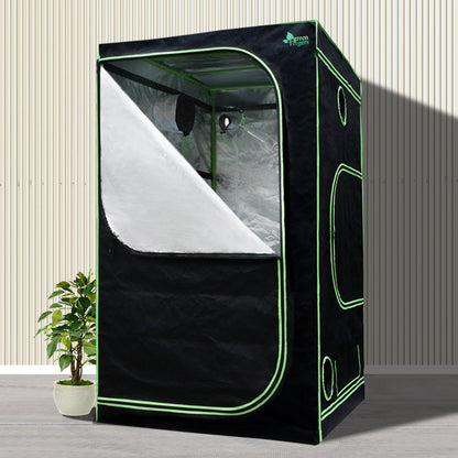 Greenfingers Grow Tent 1000W LED Grow Light 90X90X180cm Mylar 6" Ventilation