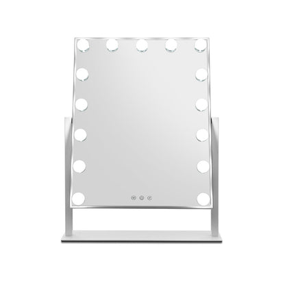 Embellir Hollywood Makeup Mirror with 15 Dimmable Bulb Lighted Dressing Mirror