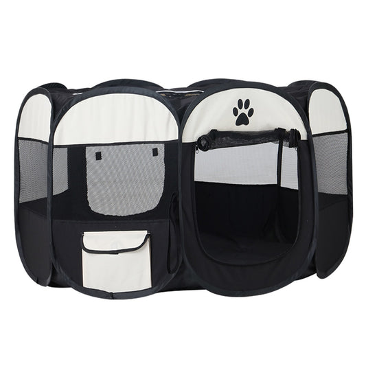 i.Pet Dog Playpen Pet Playpen Enclosure Crate 8 Panel Play Pen Tent Bag Fence Puppy 3XL