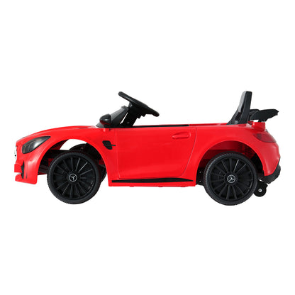 Kids Ride On Car Mercedes-Benz AMG GTR Electric Toy Cars 12V Red