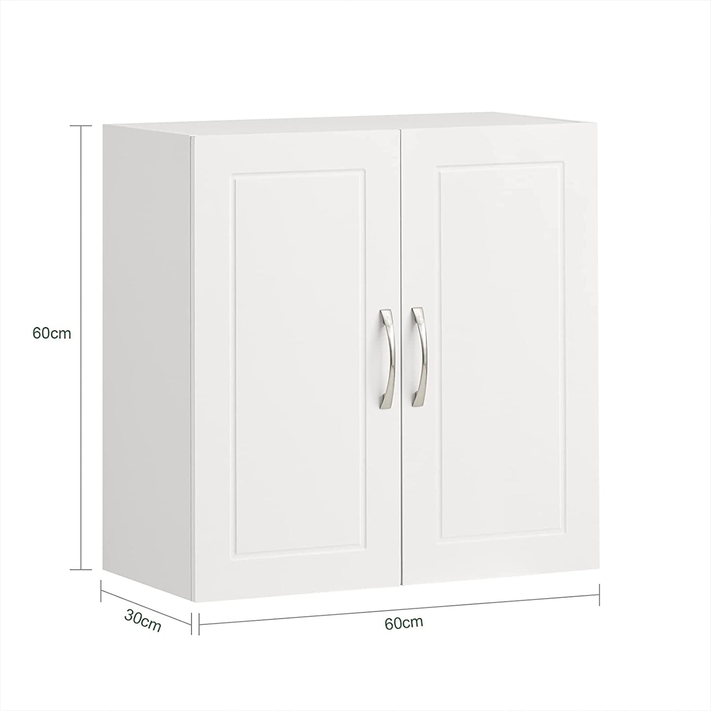 Wall Cabinets Storage, White