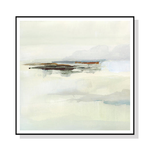 40cmx40cm Atmospheric Edge Black Frame Canvas Wall Art