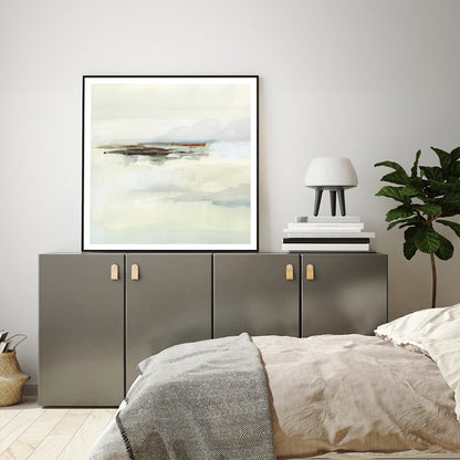 40cmx40cm Atmospheric Edge Black Frame Canvas Wall Art