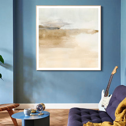 40cmx40cm Atmospheric Edge II Gold Frame Canvas Wall Art