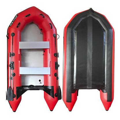 2.3m Inflatable Dinghy Boat Tender Pontoon Rescue- Red