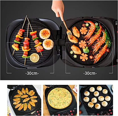 Joyoung Electric Baking Pan 2-Sided Heating Grill BBQ Pancake Maker 30cm