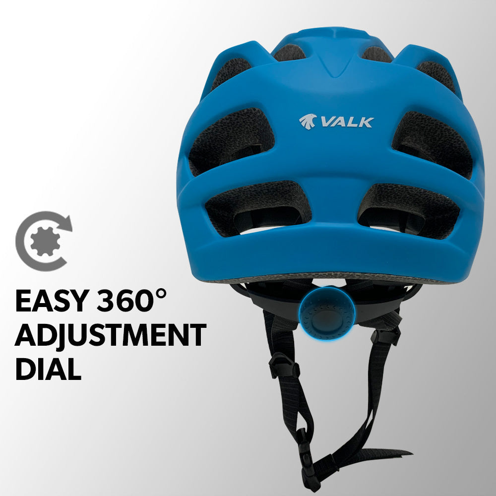 VALK Mountain Bike Helmet Large 58-61cm Bicycle MTB Cycling Safety Accessories