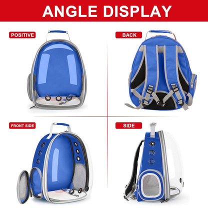 Floofi Space Capsule Backpack - Model 1 (Blue) FI-BP-106-FCQ