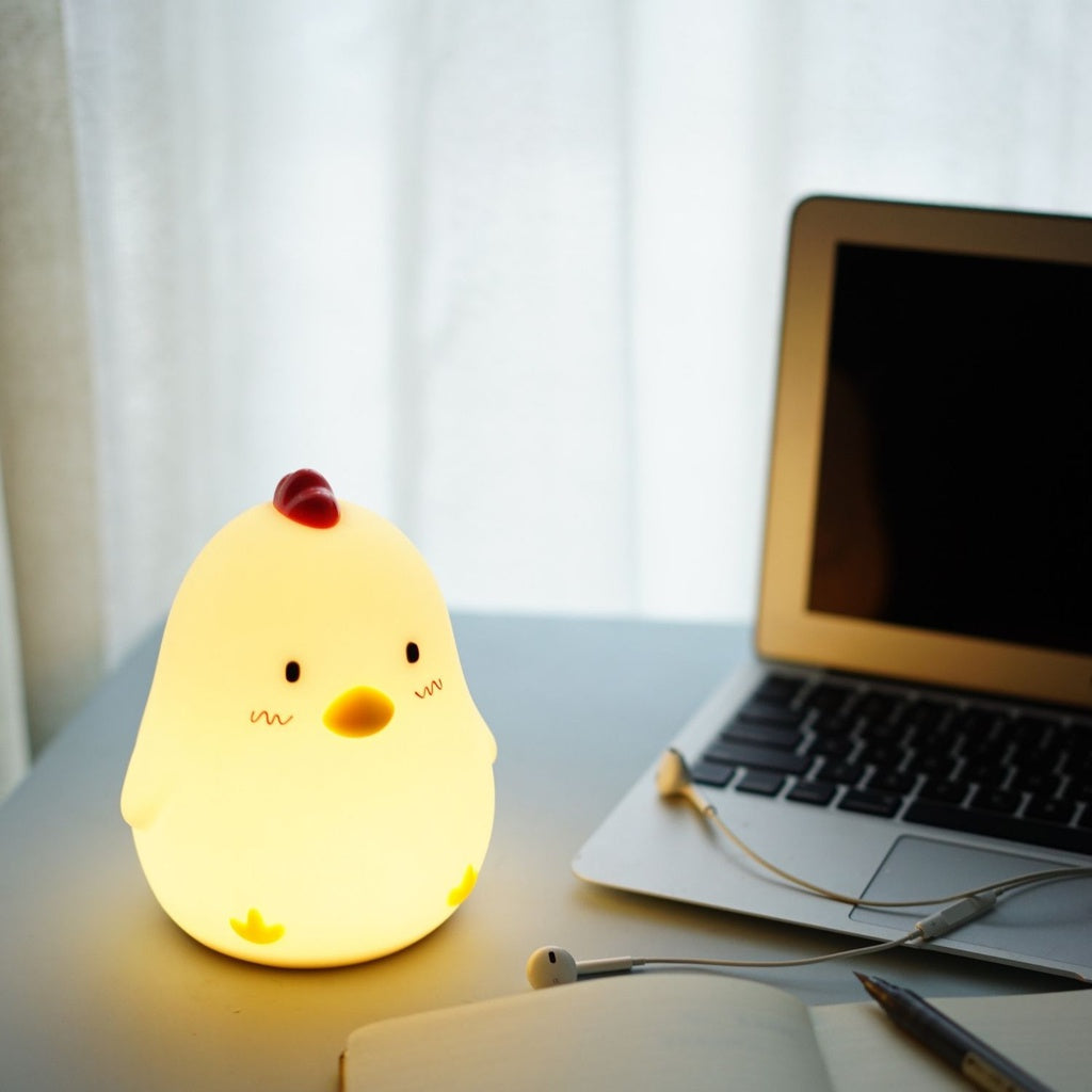 Muid Sleepy Chicken Night Lamp Function Only White HM--103-MUID