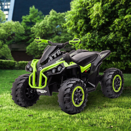 Kahuna GTS99 Kids Electric Ride On Quad Bike Toy ATV 50W - Green