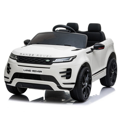 Kahuna Land Rover Licensed Kids Electric Ride On Car Remote Control - White