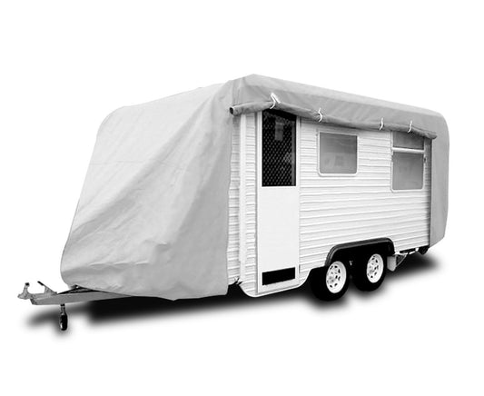 Caravan Cover with side opening