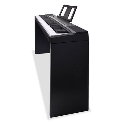 Karrera 88 Keys Electronic Keyboard Piano with Stand Black