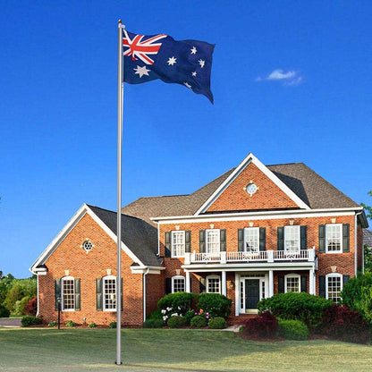 6.2M Australia Sectional Flag Pole Kit Australian Outdoor Aussie Flags Flagpole
