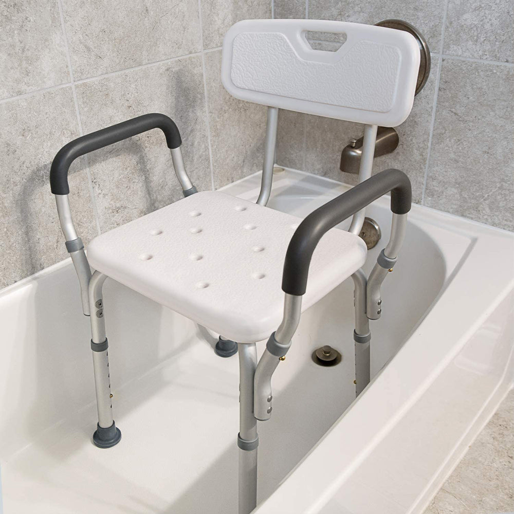 Adjustable Medical Shower Chair Portable Stool Mobility bathtub chair