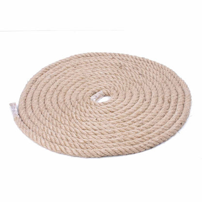 10m Sisal 20mm Rope Natural Twine Cord Thick Jute Hemp Manila  Crafting Home Decor