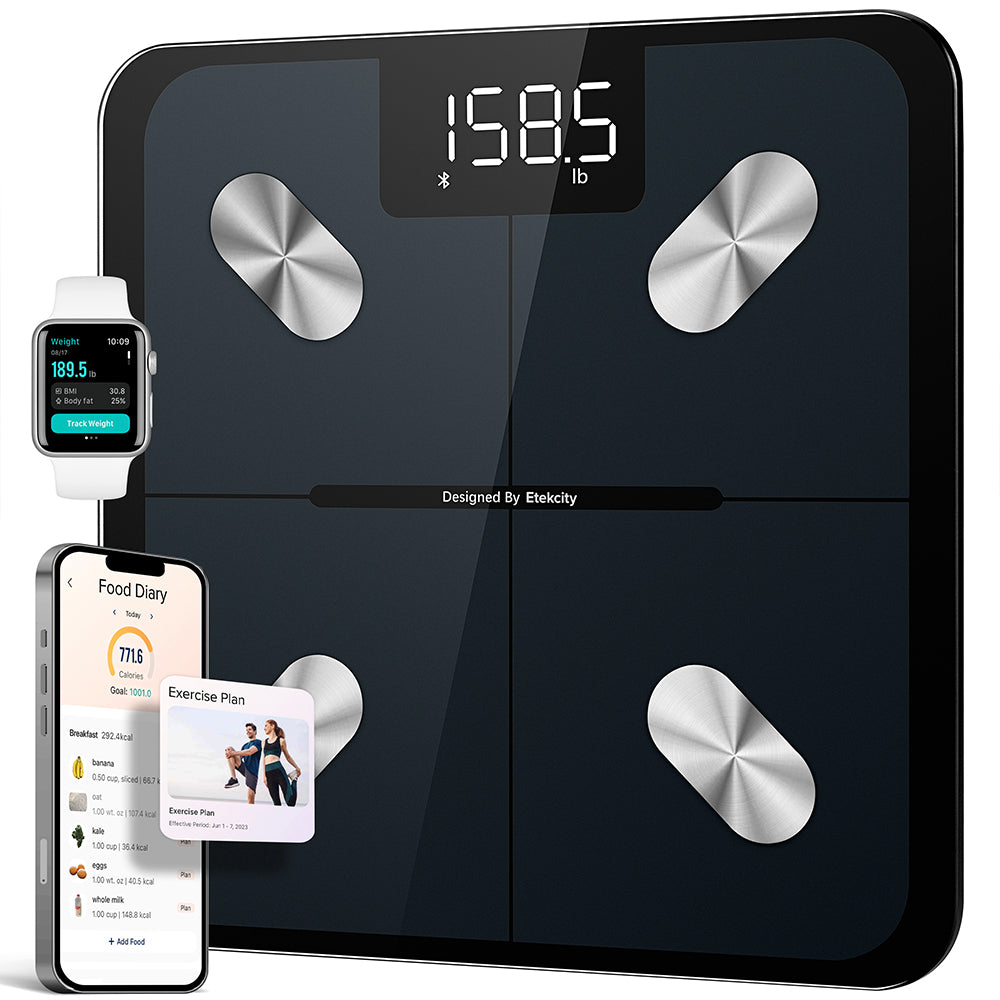 Etekcity Scale for Body Weight and Fat Percentage - Black