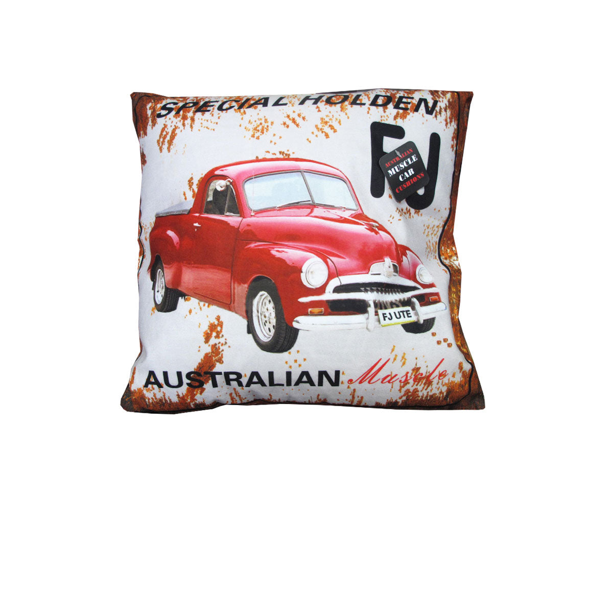 Australian Muscle Car Cushion FJ Special Holden Red