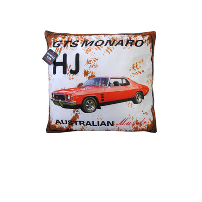 Australian Muscle Car Cushion HJ GTS Monaro Red