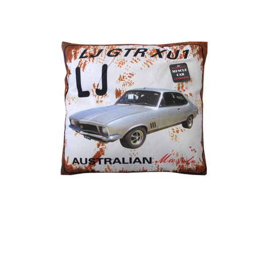 Australian Muscle Car Cushion LJ GTR XU1 White