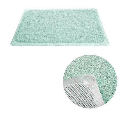 Loofah Shower Mat Green