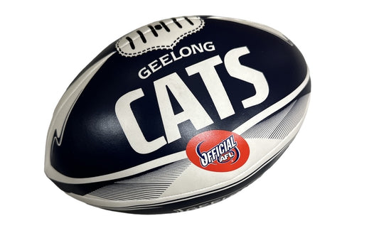 Geelong Cats AFL Footy 8" Soft Touch Stress Ball Football