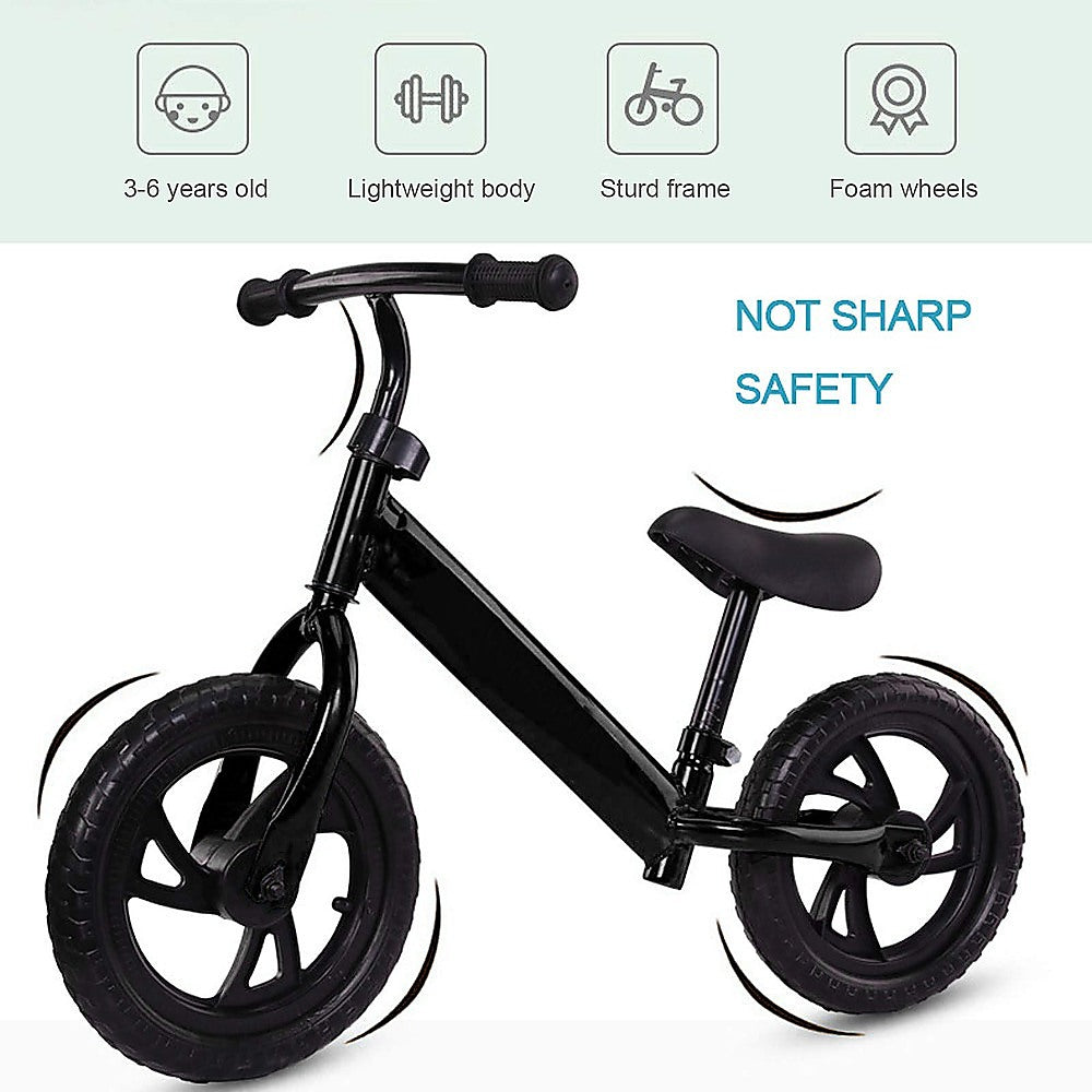 Kids Balance Bike Ride On Toys Push Bicycle Wheels